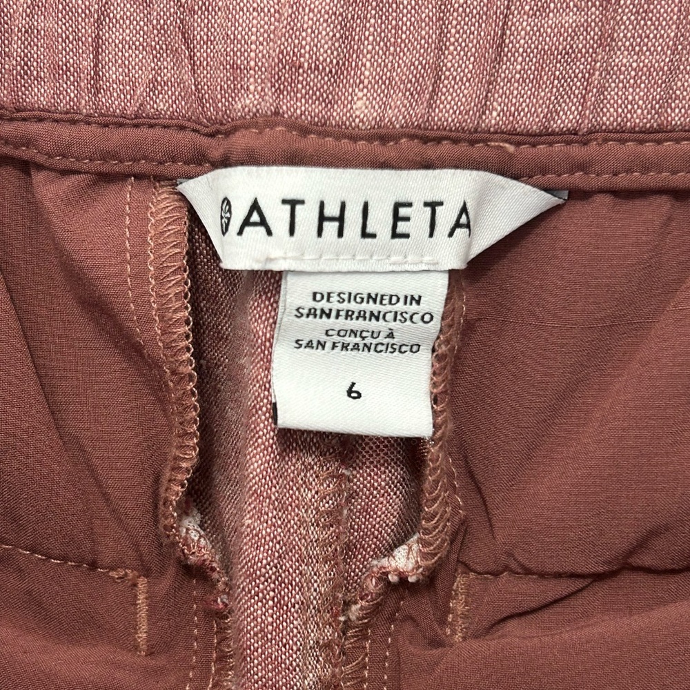 Athleta Cabo Wide Leg Linen Pants - Picture 5 of 9